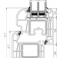 CLASICTHERM OKRĄGŁY RYSUNEK TECHNICZNY